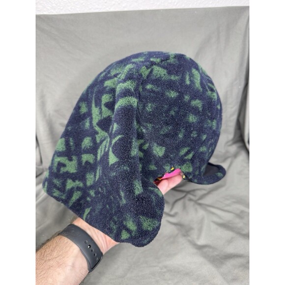 Vintage Jaqua Synchilla Style Sun Hat Fleece Duckbill Cap Hiking Made in USA - Picture 4 of 8